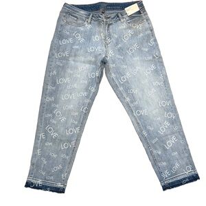 New York & Company Blue High-Waist Jeans